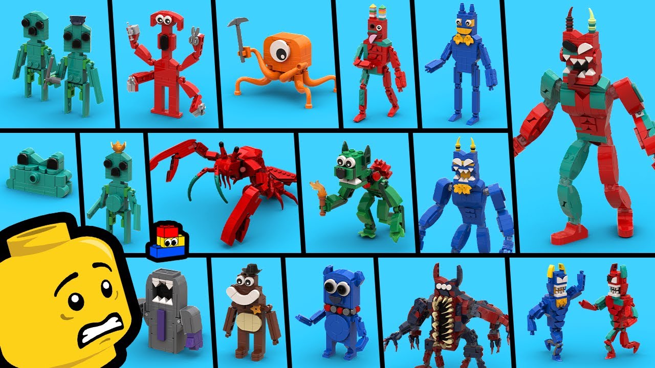 LEGO Garten of Banban 8 (How to Build Every Character!)