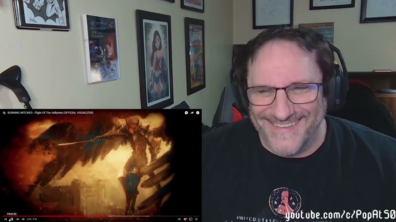 BURNING WITCHES Flight Of The Valkyries Reaction