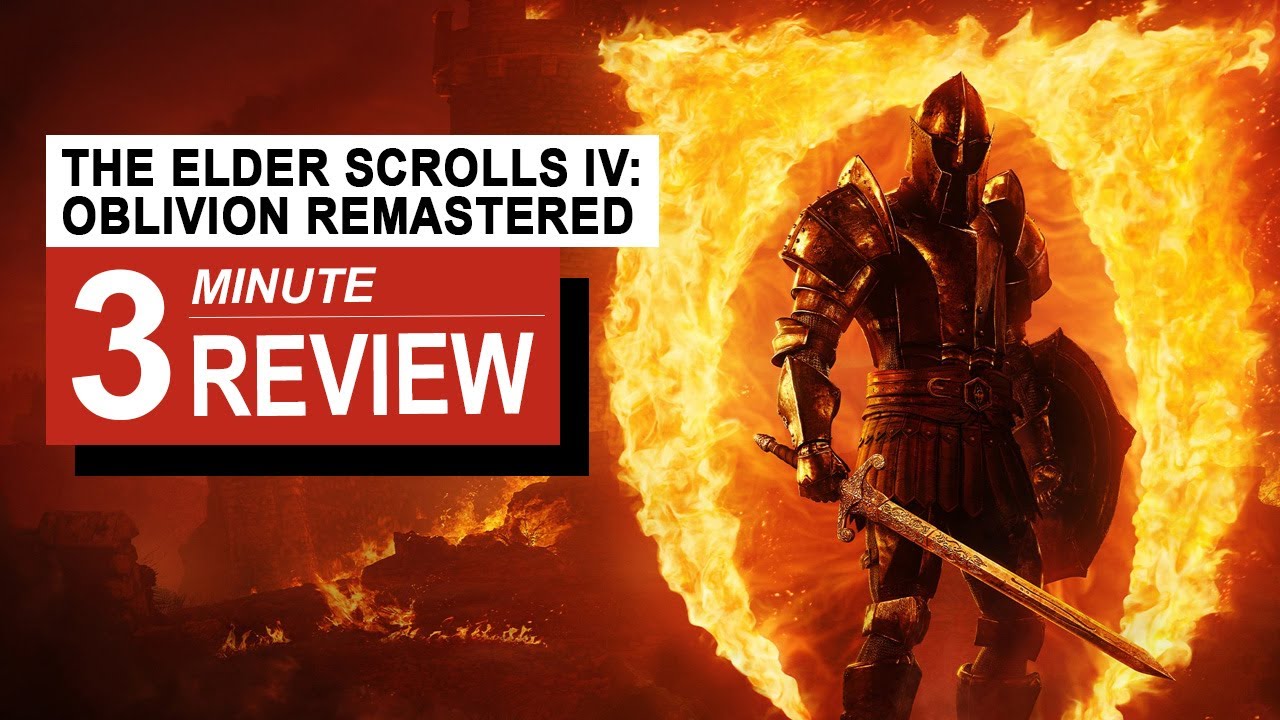 The Elder Scrolls IV: Oblivion Remastered Review In 3 Minutes | GamingByte