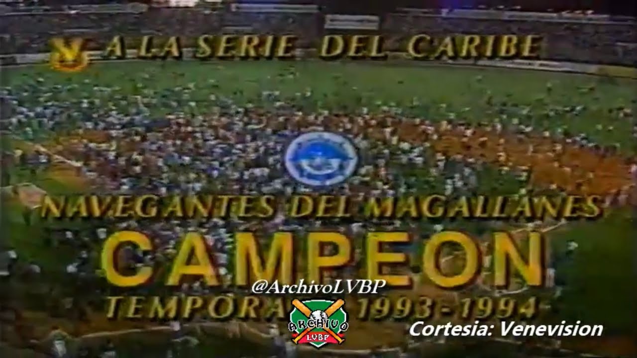 CLÁSICOS LVBP ⚾- Leones del Caracas vs Navegantes del Magallanes SÉPTIMO (7) JUEGO FINAL 1993-1994🔥