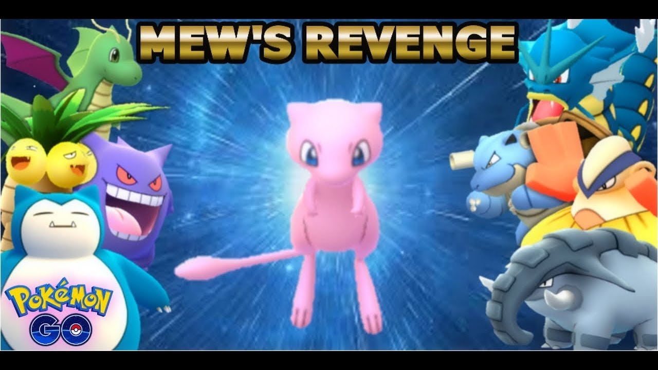 MEW'S REVENGE IN POKEMON GO | MEW VS SHINY DRAGONITE GENGAR SNORLAX EXEGGUTOR BLASTOISE & MORE