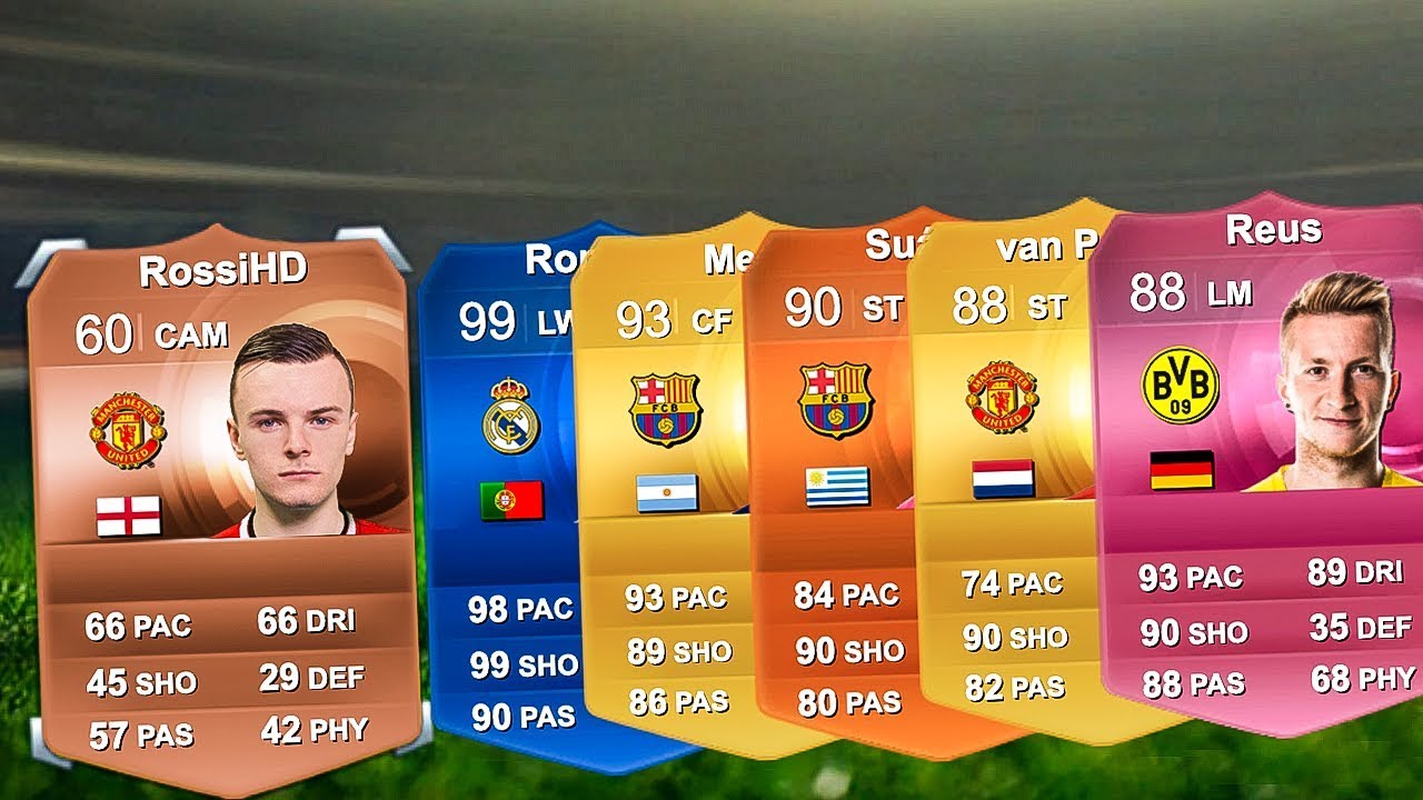 I’ve actually opened some FIFA 15 Packs... WOW