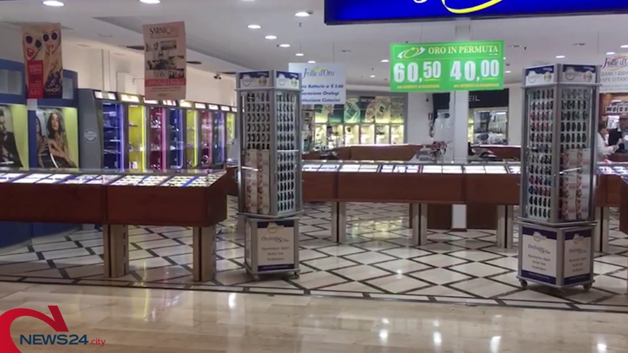 ANDRIA | Tentano rapina ad una gioielleria del Centro Commerciale di Andria