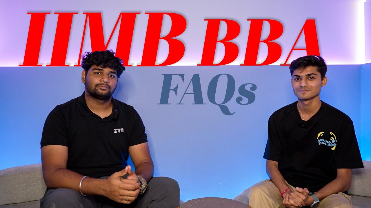 Crack IIM Bangalore BBA (DBE) Entrance Exam 2025 | Tips & strategies from students who got in!