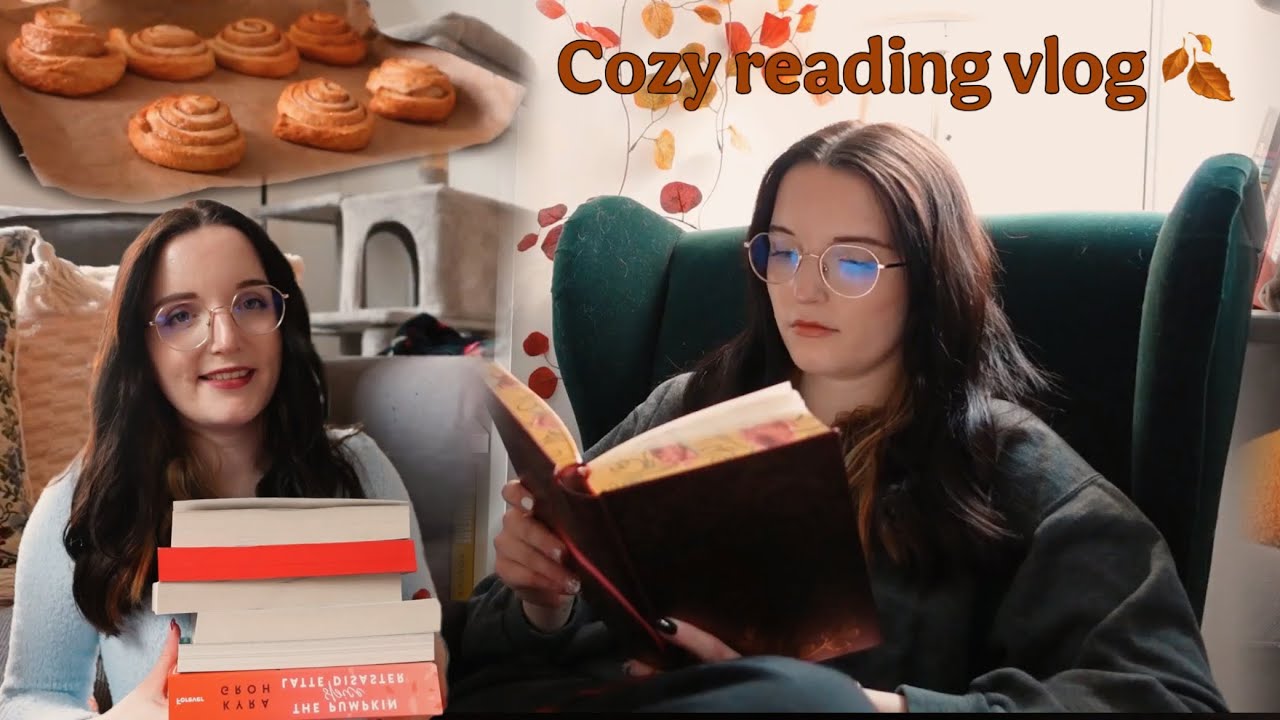 Cozy Herbst Lesevlog & Buch haul 🤎🍂 | Homebody Diary&rsquo;s 
