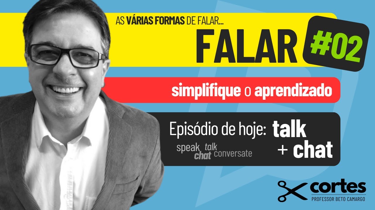 TALK + CHAT - Os Diversos verbos FALAR em INGLÊS  - Part #02  |  Corte do Tio Beto