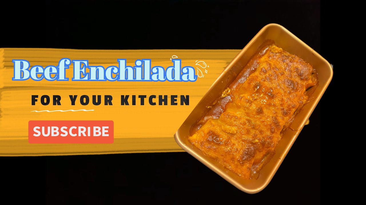 Beef Enchilada_overloaded with cheese and meat 👌!