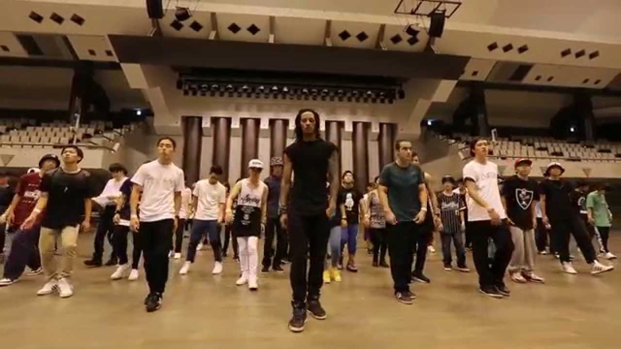 Les Twins - Tokyo Workshop 2015 Part 1: Laurent
