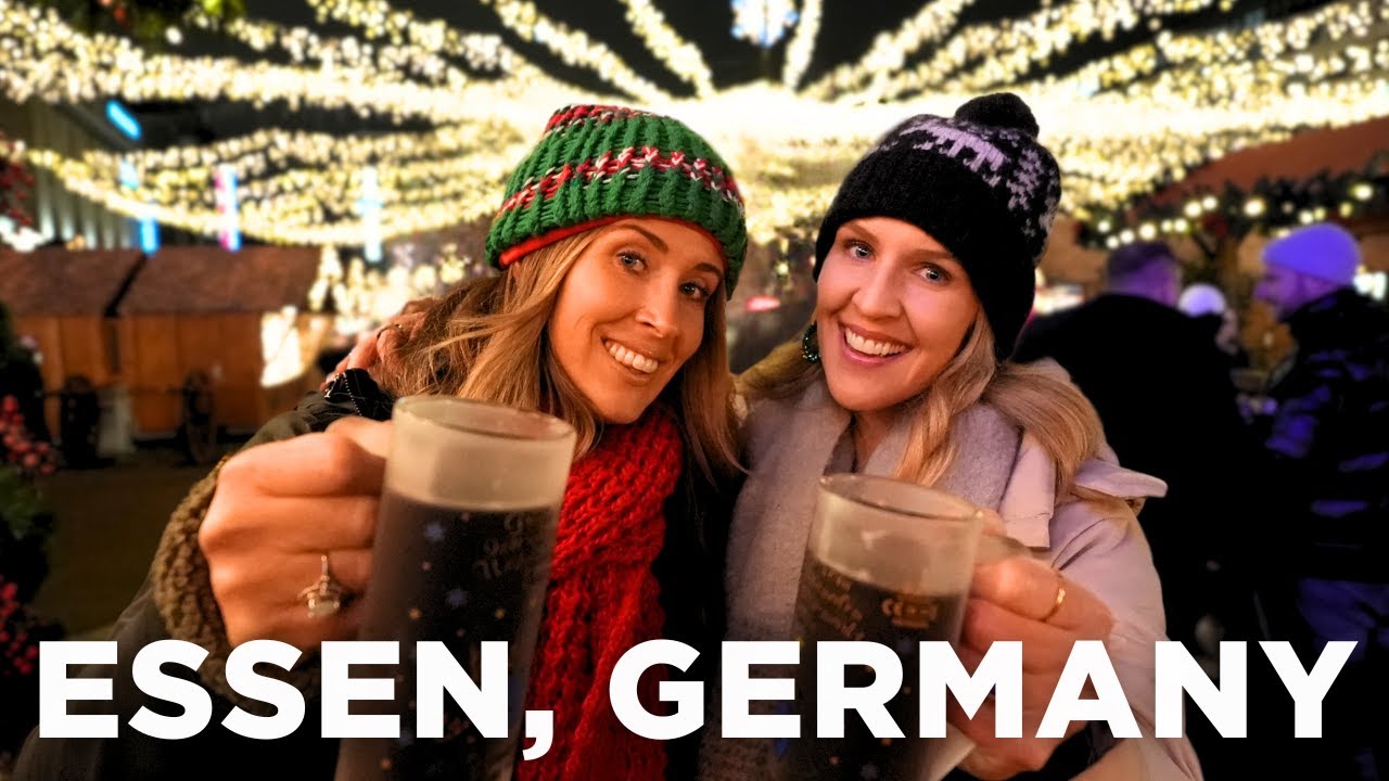 We Try to Eat EVERYTHING at a German Christmas Market 2024