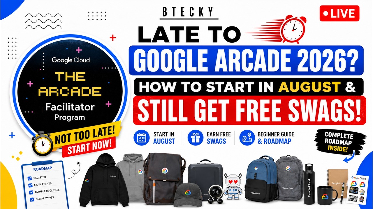 Опоздали на Google Arcade 2026? Как начать в августе и всё равно получить бесплатный мерч || Полн...