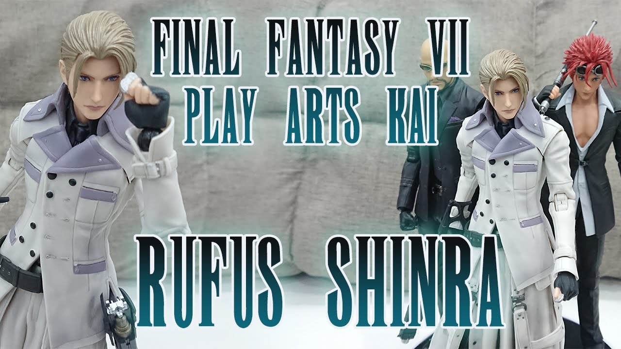 Play Arts Kai Rufus Shinra by Square Enix Final Fantasy VII Remake