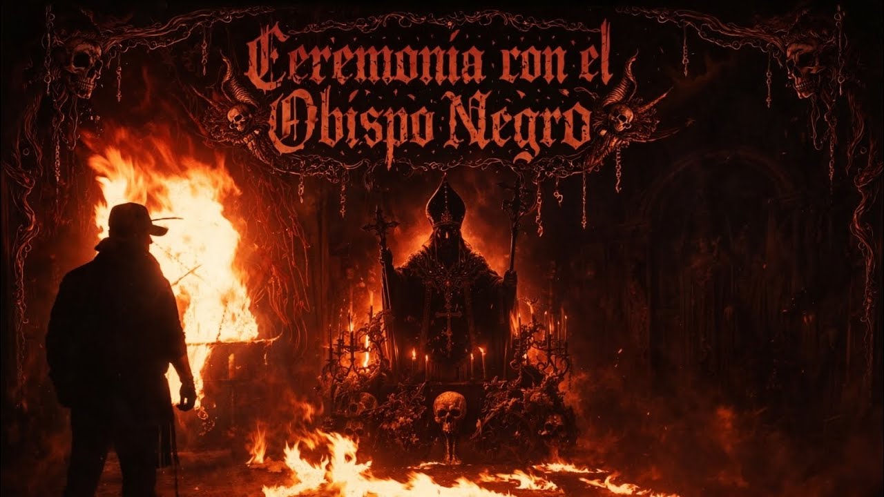 Ceremonia con el Obispo Negro de Apizaco, Tlaxcala, México. 