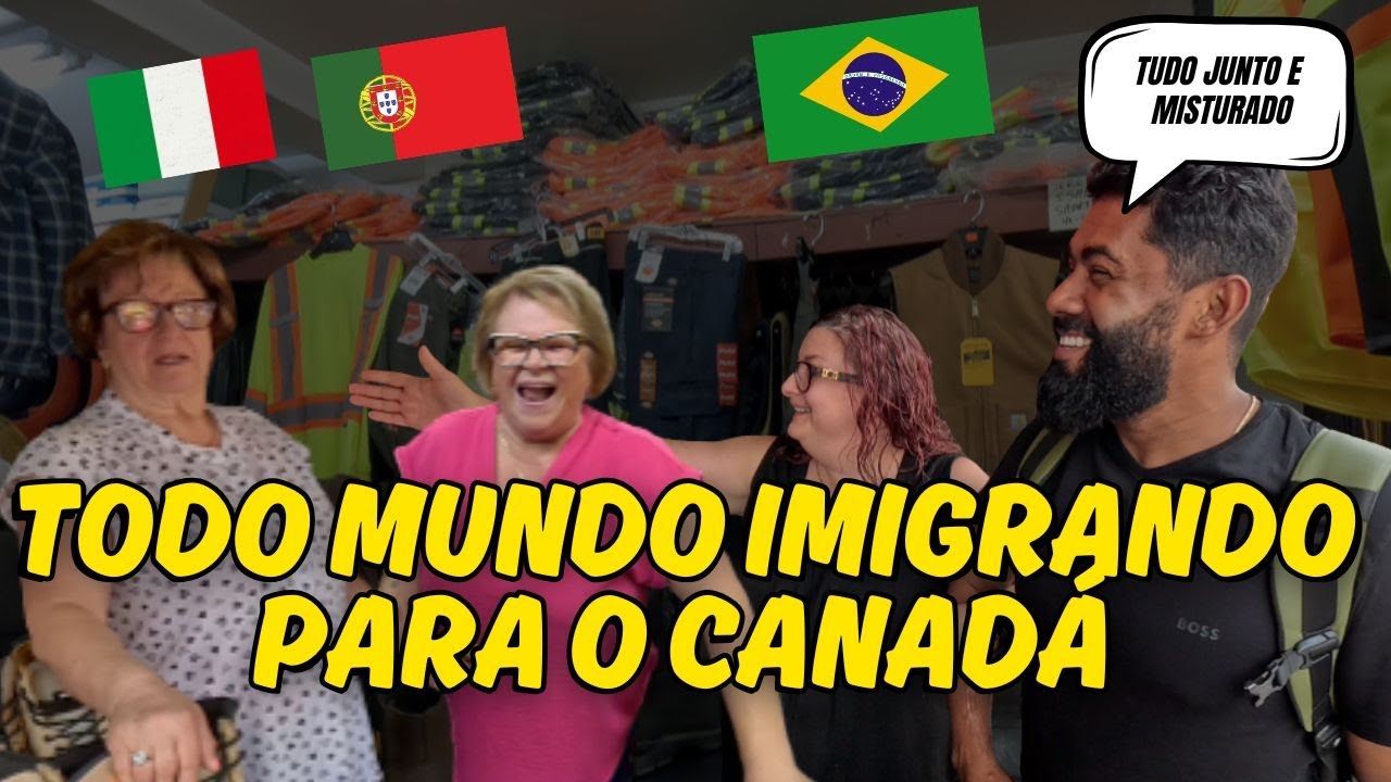 INVESTIMENTO DE UM PEDREIRO E SERVENTE DE PEDREIRO EM TORONTO NO CANADÁ EM 2025. CUSTO INICIAL.