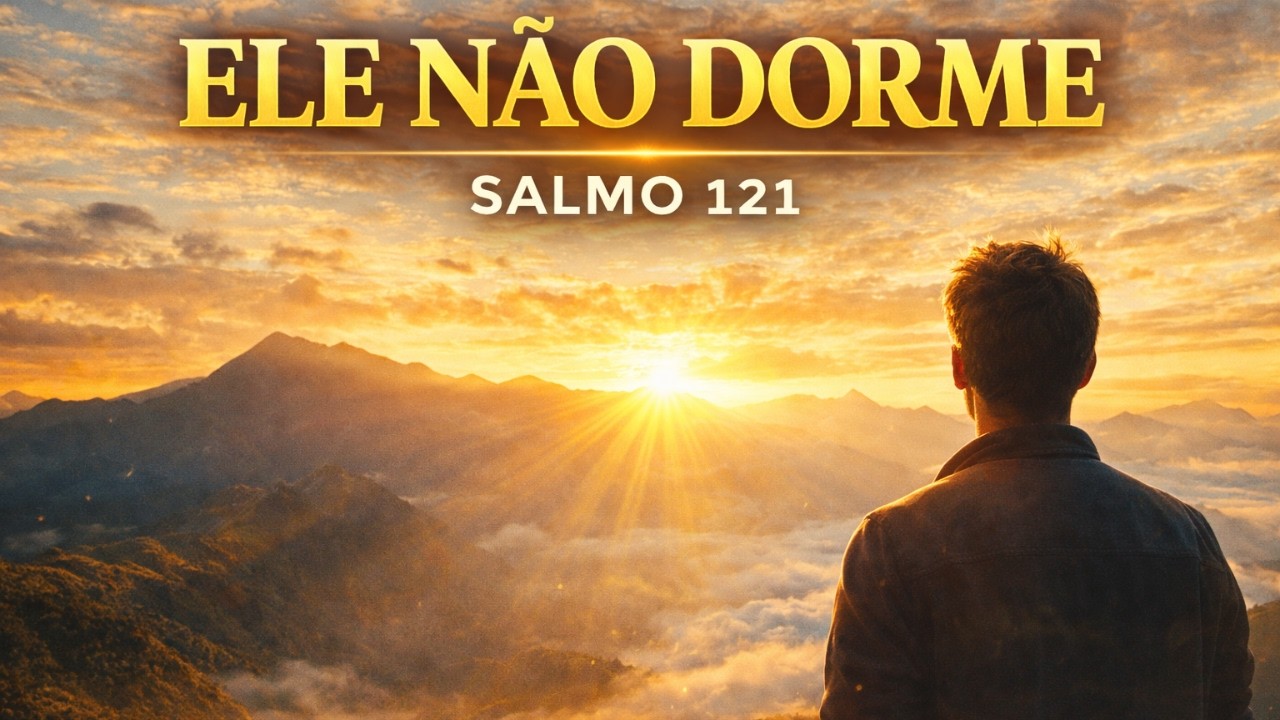 ELE NÃO DORME | Oração Forte Baseada no Salmo 121 – Deus Está Cuidando de Você
