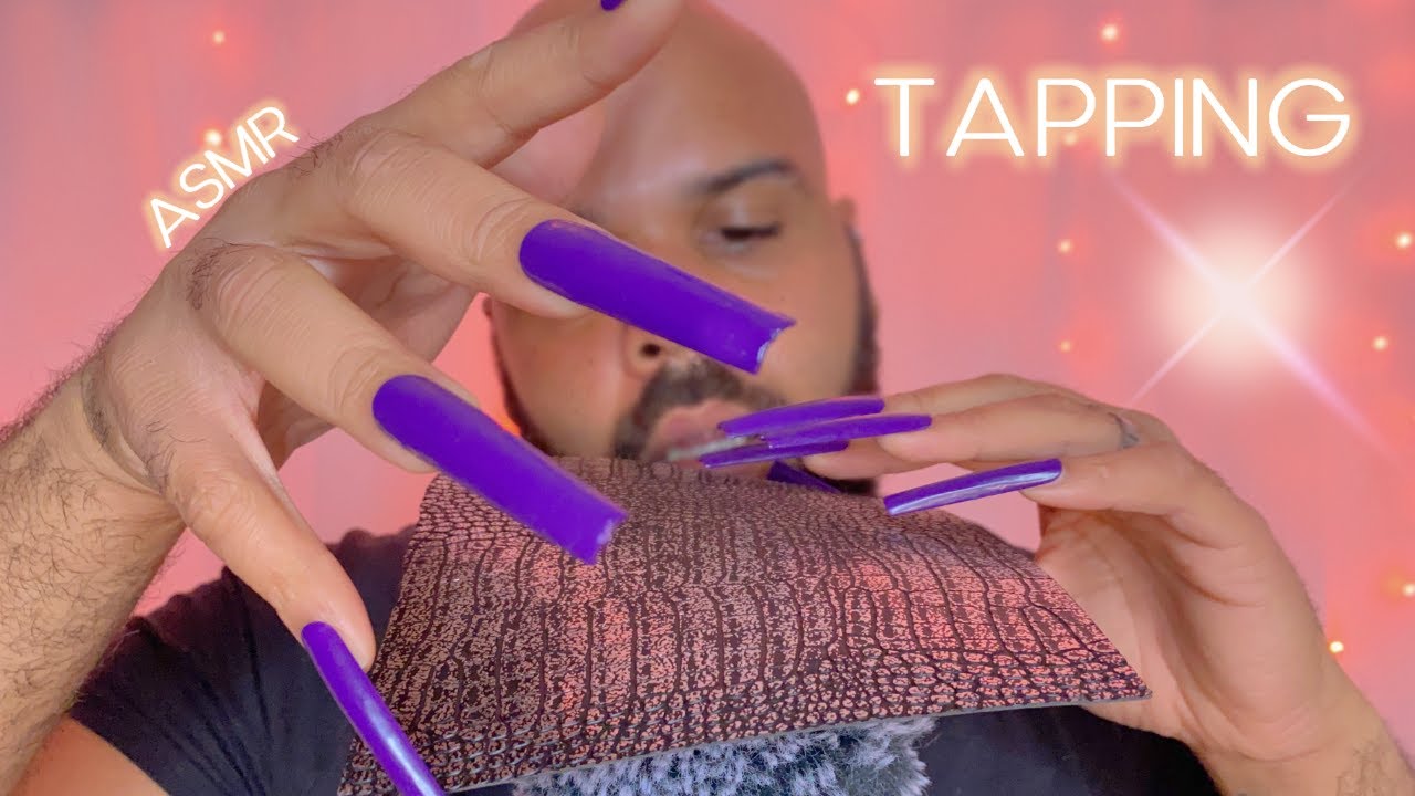 ASMR Tapping pour ceux qui n'aiment pas ça ( sois disant ... 🤔) Satisfaction sonore pour dormir  💤