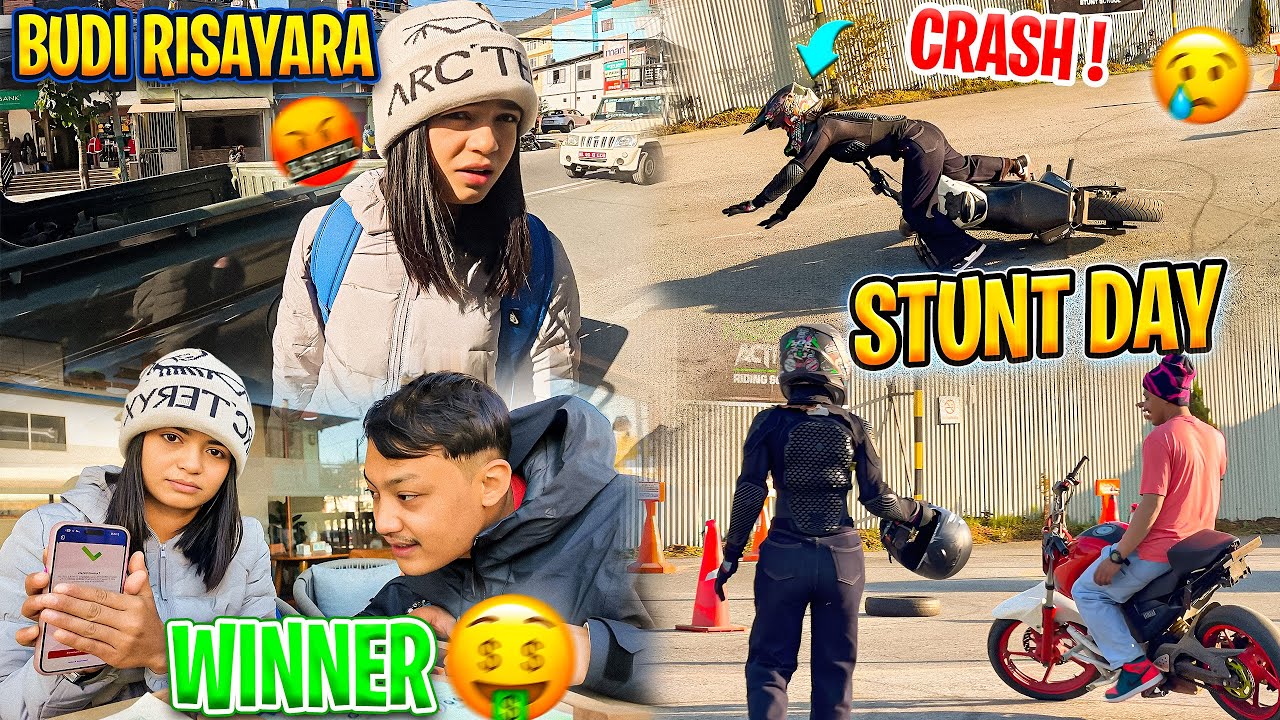 aaja yeti kamai bhayo ?? || first day stunt class || MRB Vlog ||