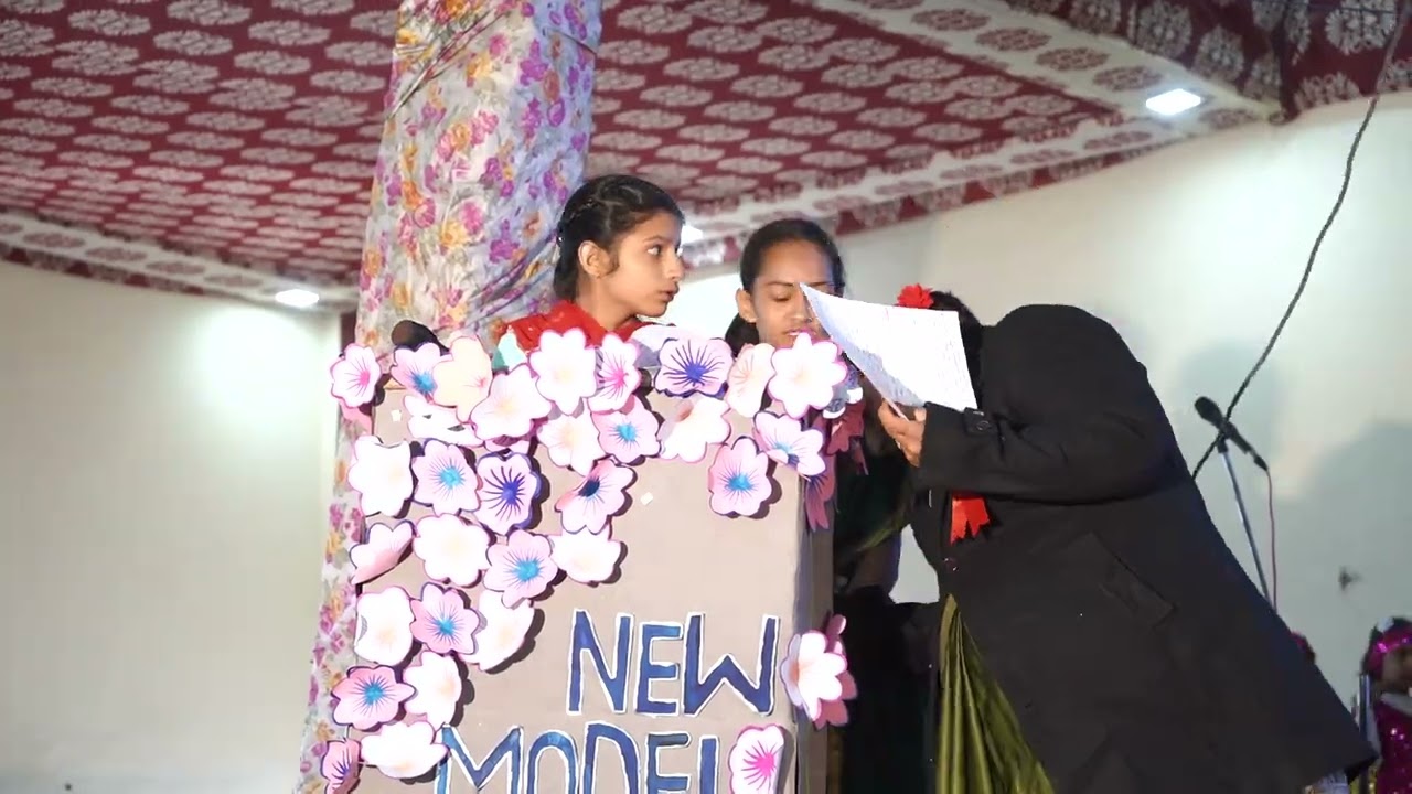 4th Annual Function 2024-25 New model senior secondary school chaunda