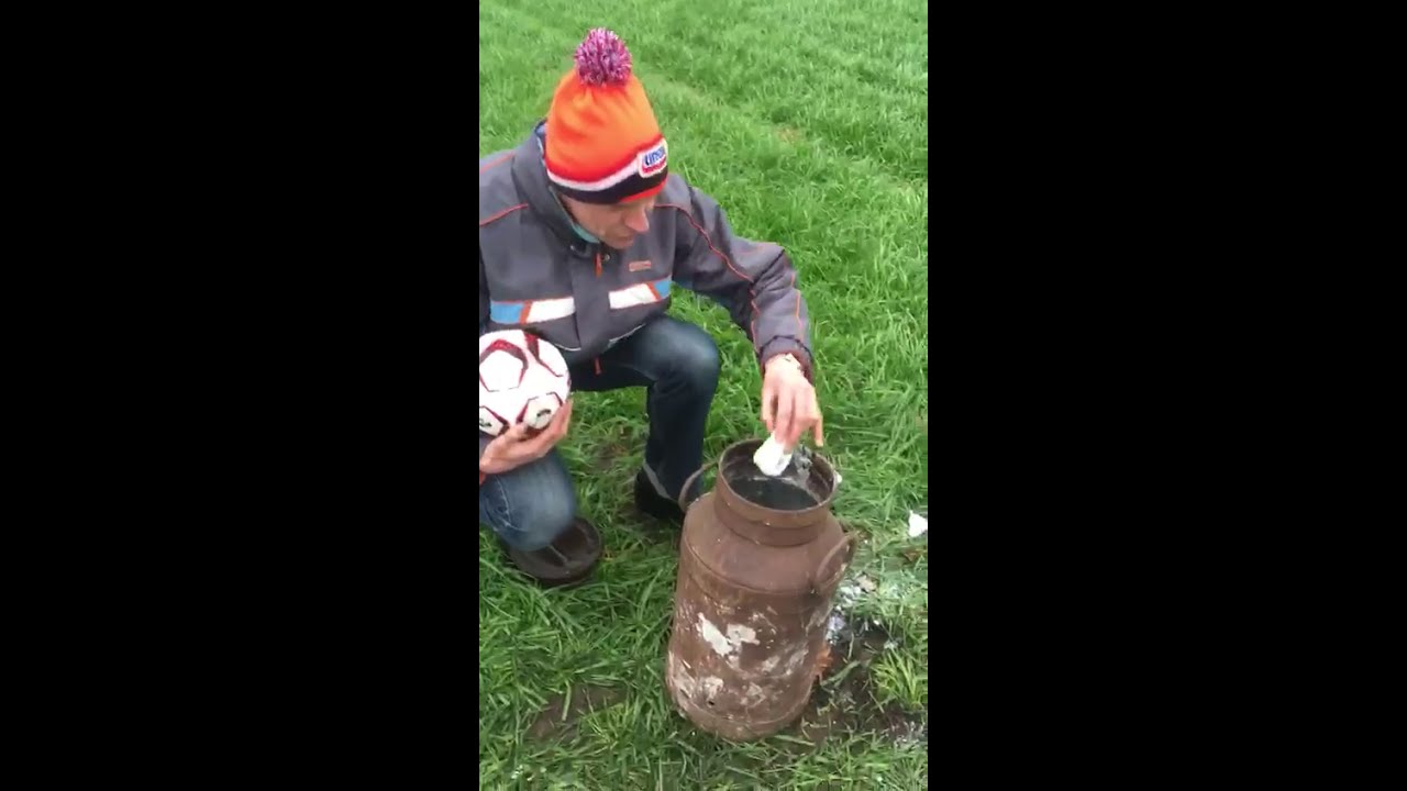 Instructie film carbid schieten, het kan veilig. Oud en nieuw in oost Nederland, carbid bier en BBQ