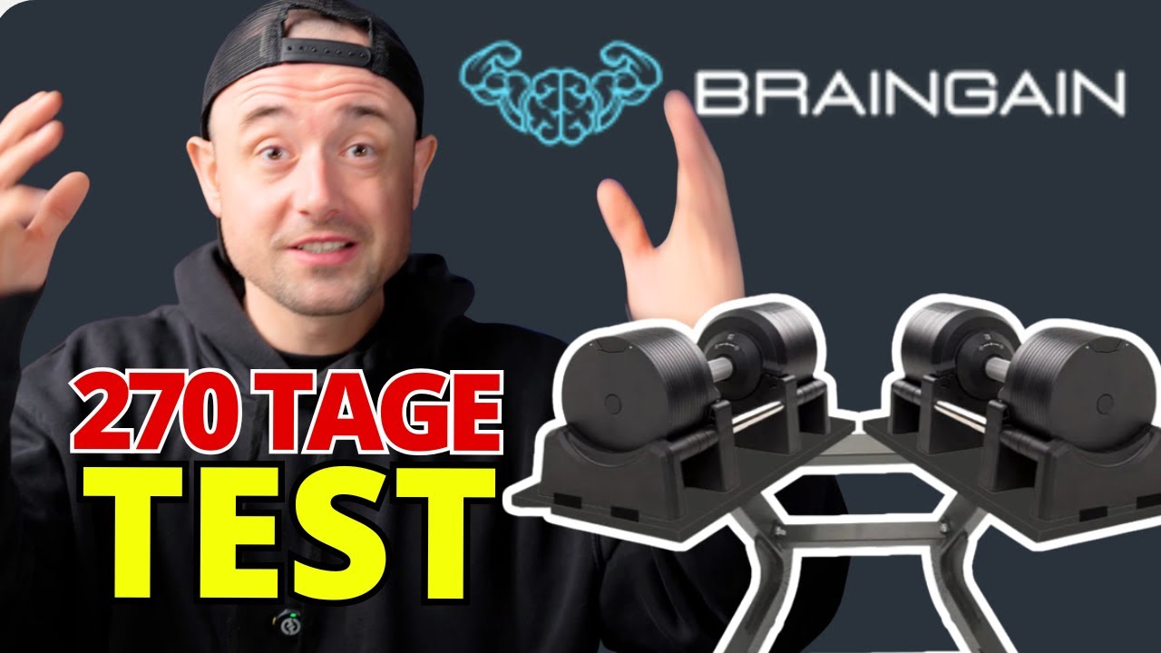 Verstellbare Hanteln Braingain 270 Tage im Test.