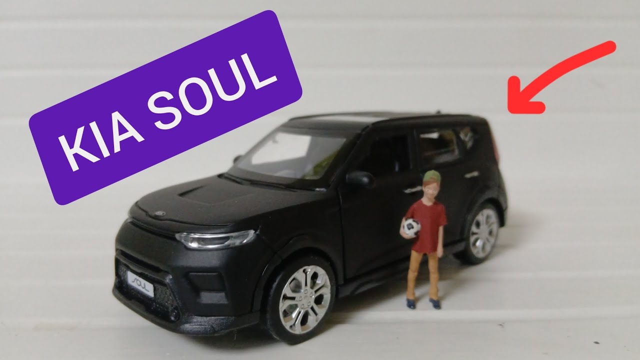 Модель Kia Soul от Технопарк! Распаковка и обзор.