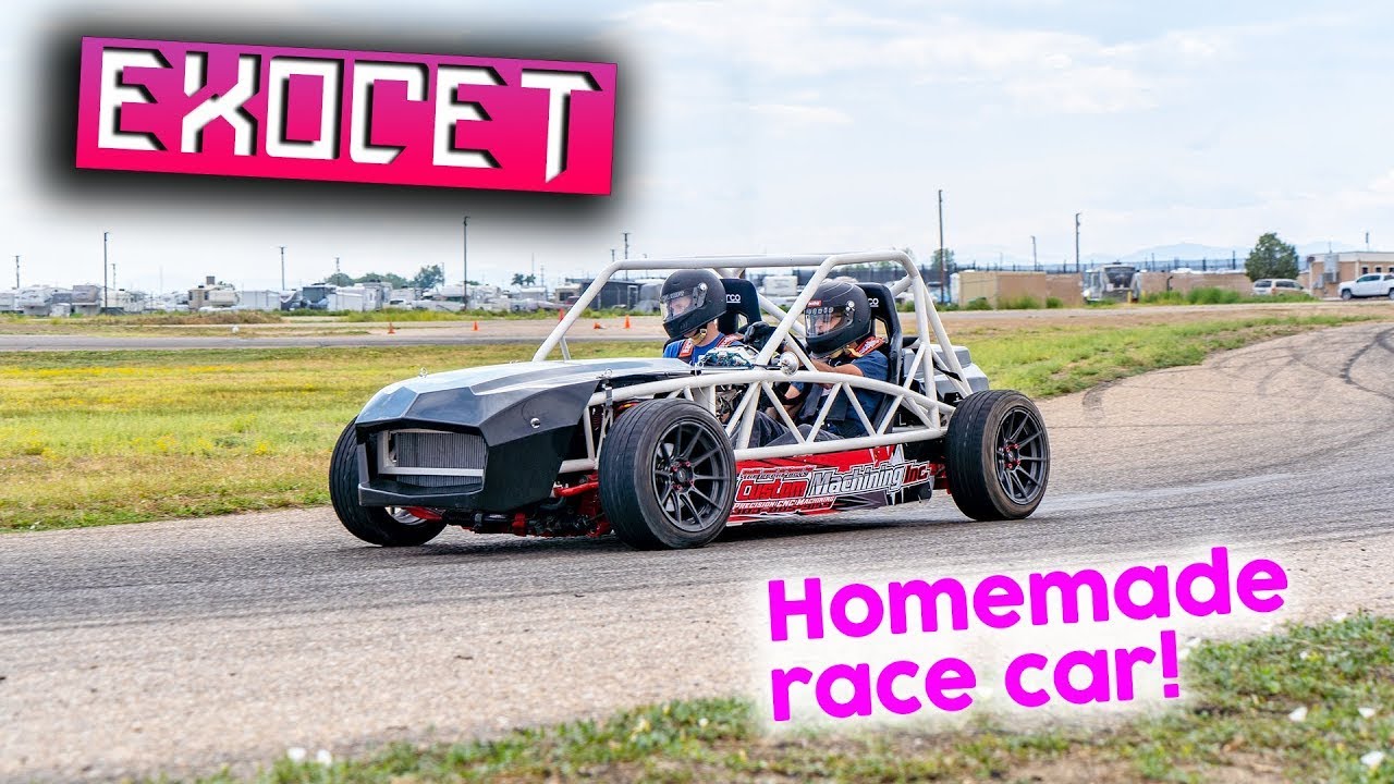 Our Exocet rules! Wild track day in homemade race car
