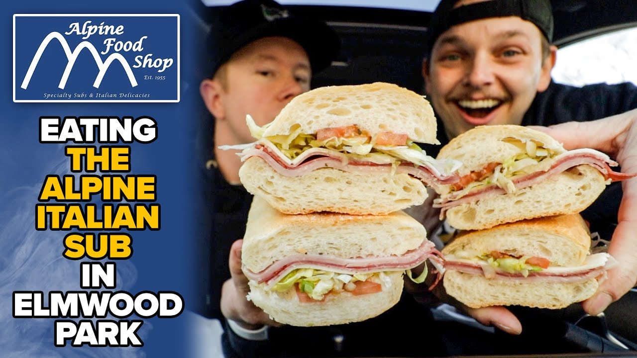Eating & Scoring Alpine Food Shop's Italian Sub From 1-100 | *BELOVED ELMWOOD PARK SANDWICH SHOP*