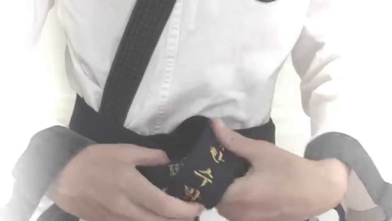 How to tie Martial Arts / SooBahkdo Belts.