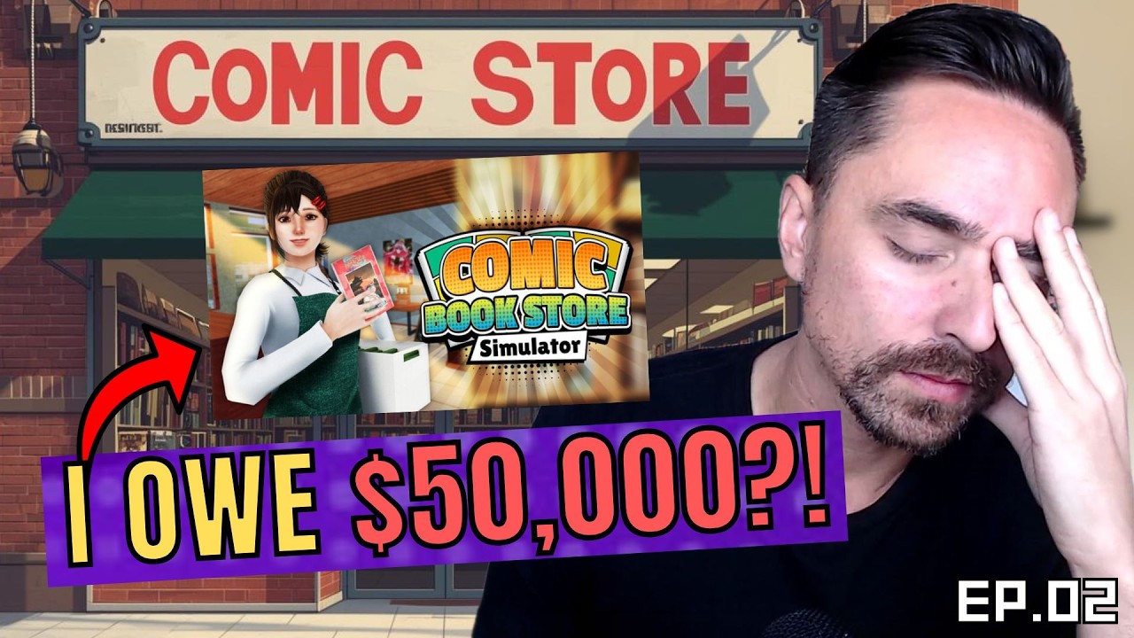 Should Collectors Sell More Comics?! Comic Store Simulator ep 2 - Collecting Commentary