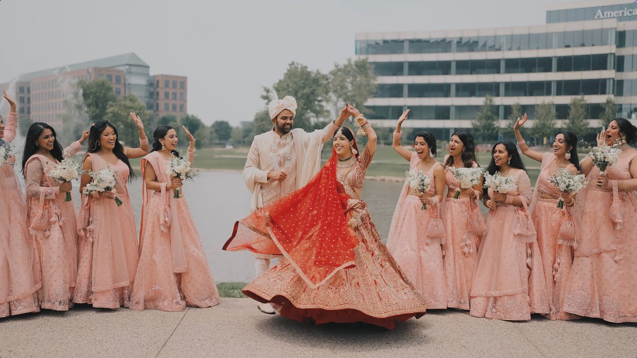 Beautiful Gujrati + Punjabi Hindu Wedding | Chicago | Ritika & Naren | SDE 4K