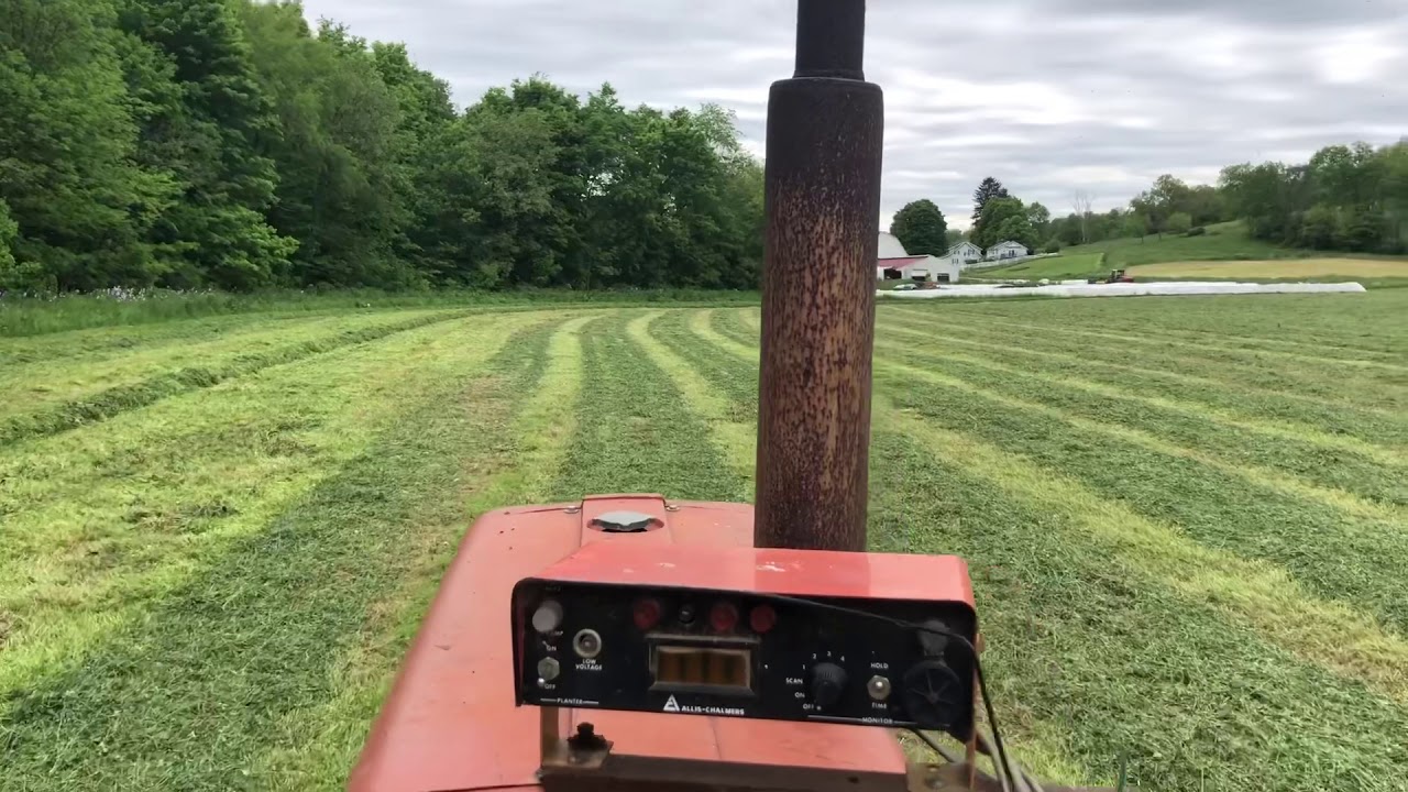 Rakeing hay