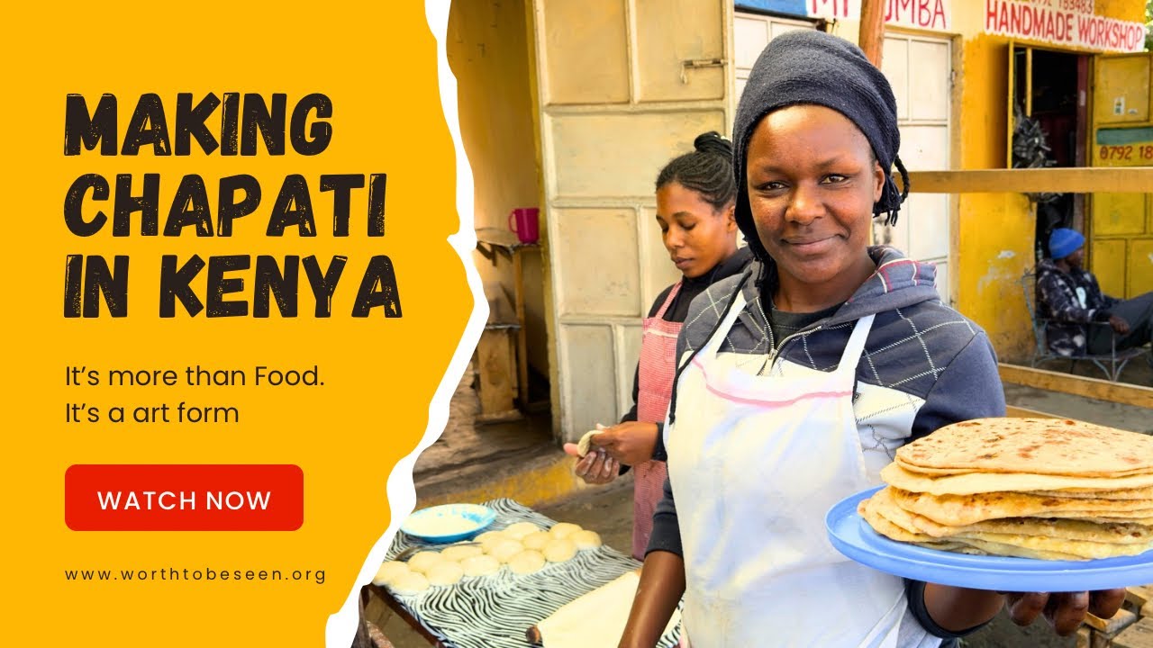 The Art of Chapati: Crafting Perfection on a Kenyan Roadside