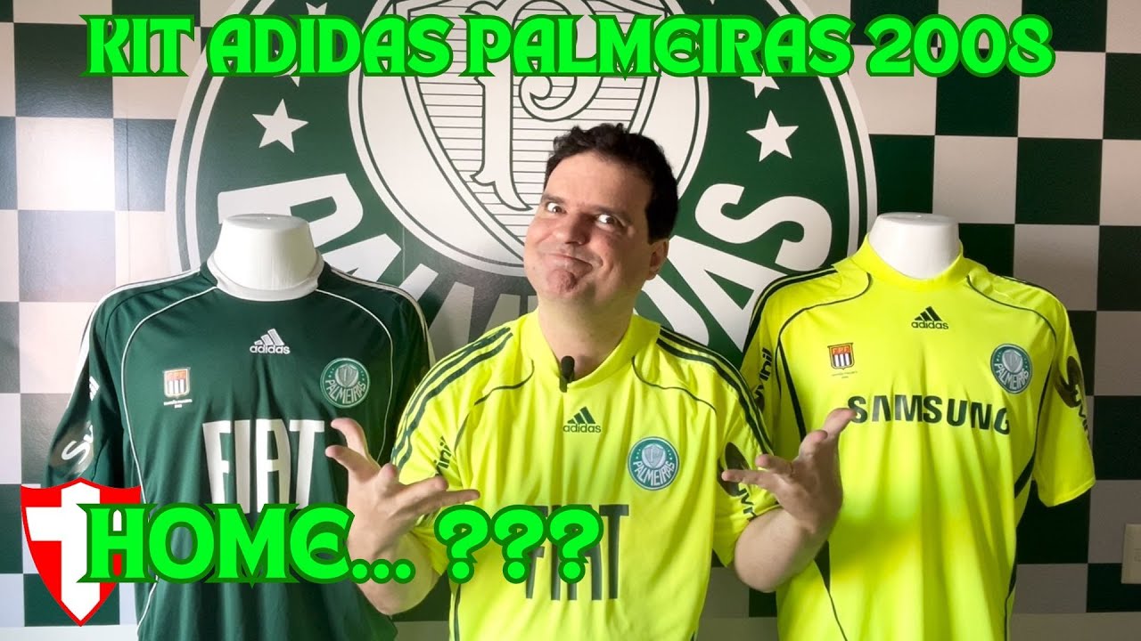 KIT ADIDAS PALMEIRAS 2008 - ANÁLISE, ESTATÍSTICAS E CURIOSIDADES
