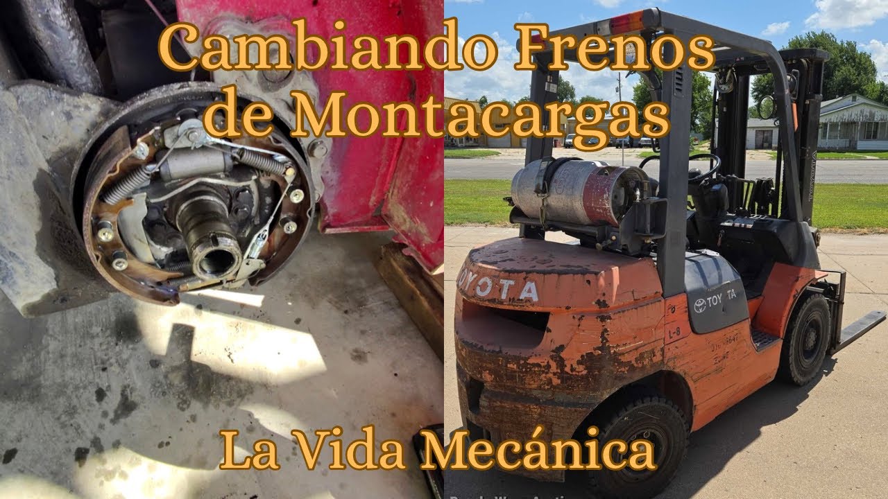 Cambiando Frenos de montacargas 