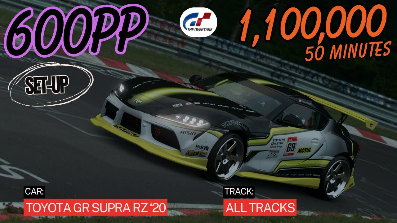 Метод лёгких денег Gran Turismo 7 | Toyota GR Supra RZ '20 | Money Grind | 600PP | Настройка Gran...