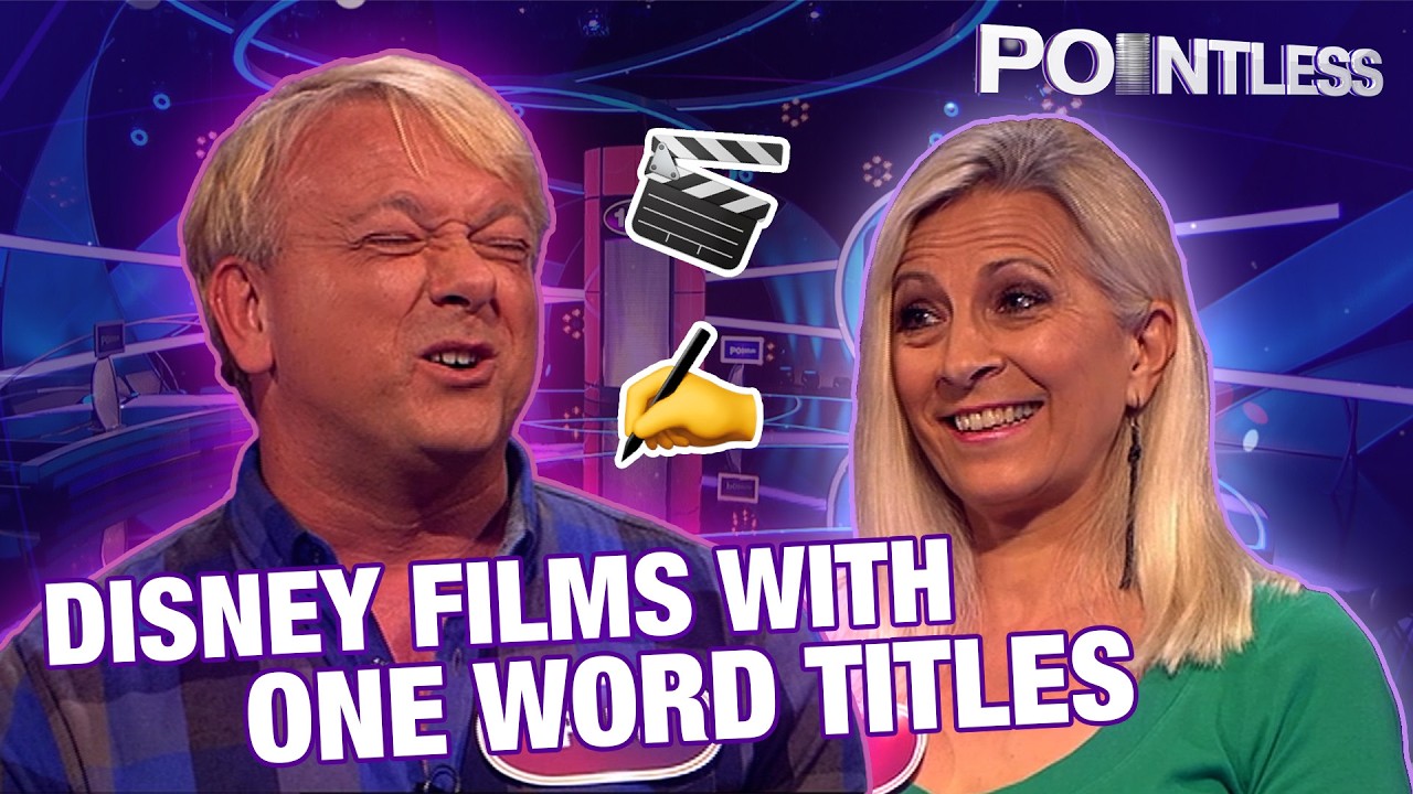 Animated Disney Films With One Word Titles | Pointless
