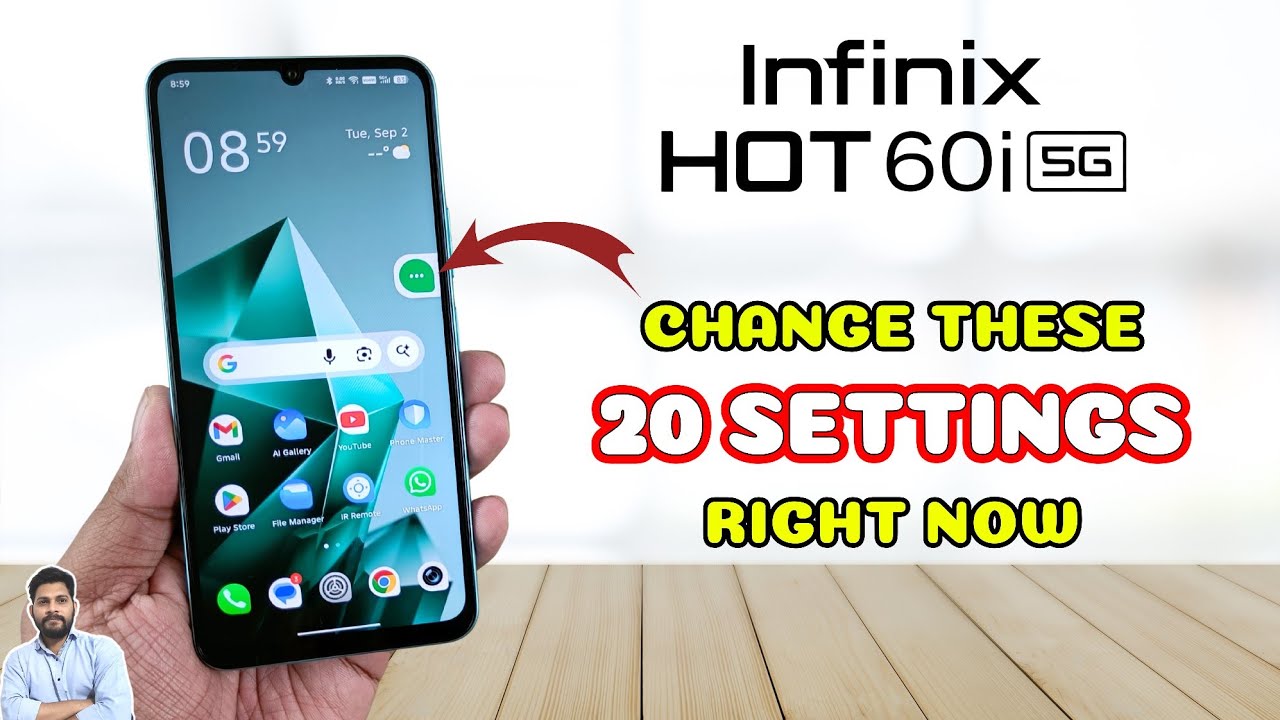 Infinix Hot 60i 5G : Change These 20 Settings Right Now