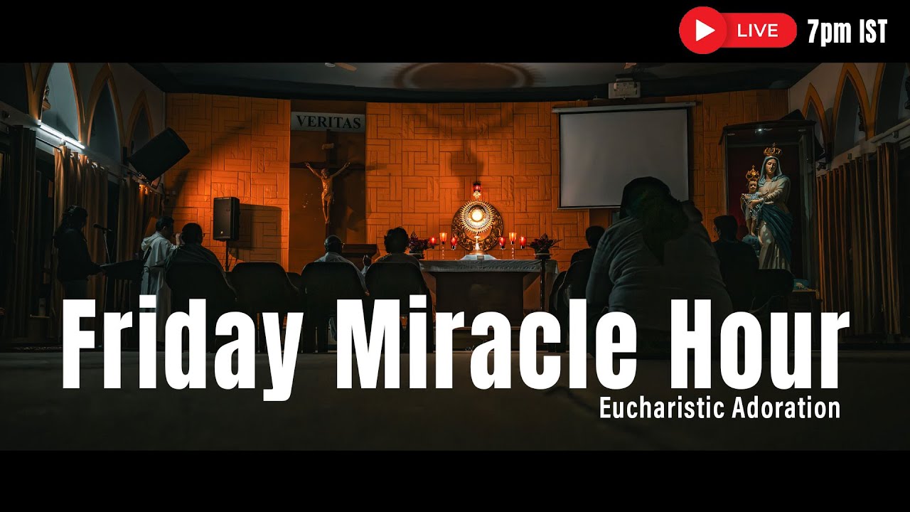 Friday Miracle Hour | Eucharistic Adoration |  by Fr Ashlyn Chand Jan 16 | 7.00 PM