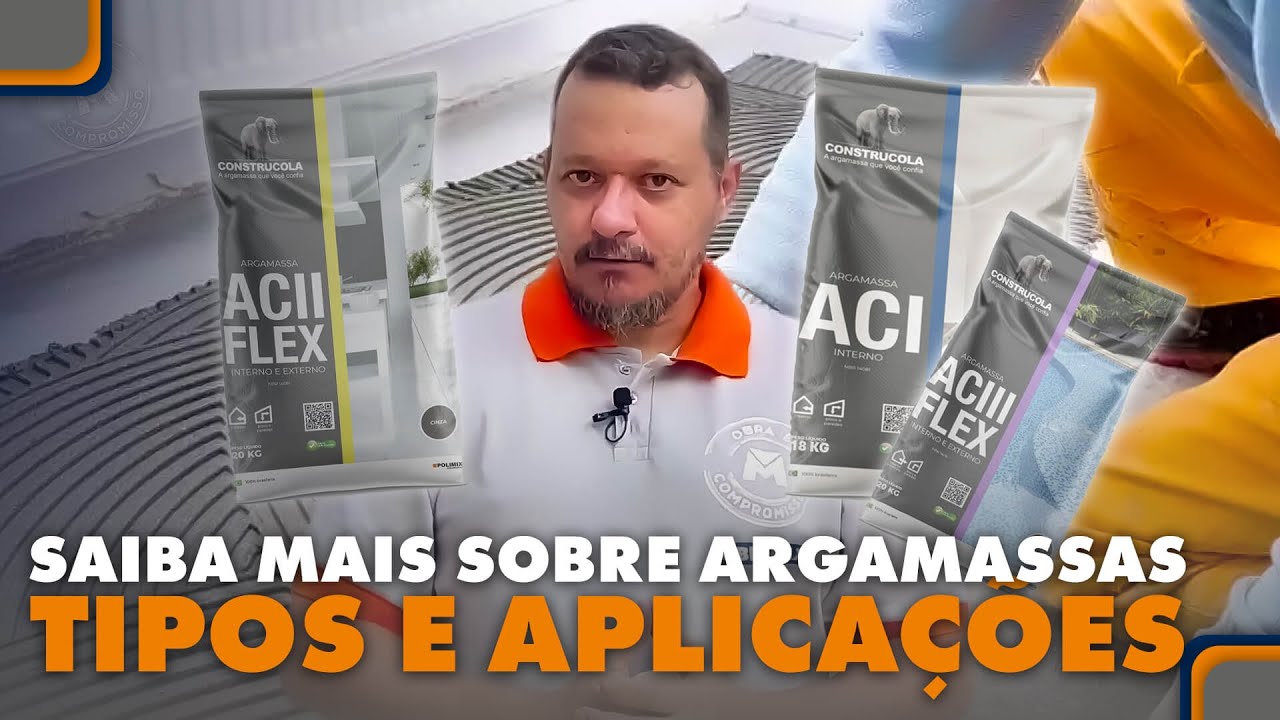 Argamassa colante &eacute; tudo igual? | Tipos de argamassa para pisos e revestimentos