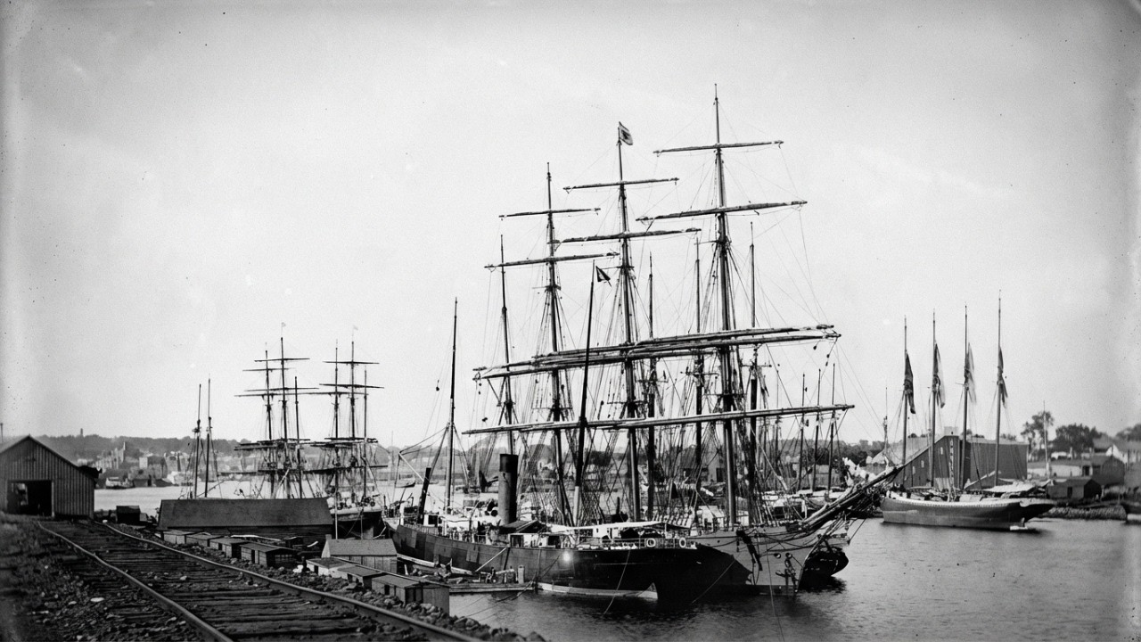 How America Shipped Lumber From 3,000 Ships Through One Port