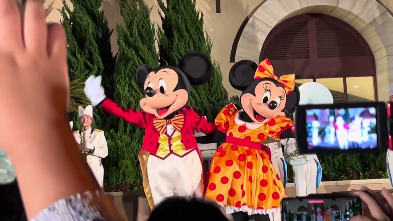 ファンダフルディズニー　9月19日 20周年プライベートイブニングパーティ　ウェルカムグリーティング