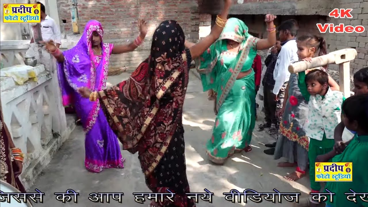 प्रज्ञा बौद्ध के :: गीत पर #कमर तोड़ भाभी डांस#Amalesh Bauddha live in kanauhpur उसराहar