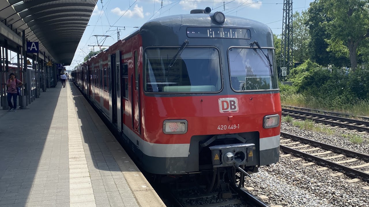 [Mitfahrt] Baureihe 420 der S-Bahn München GmbH (Triebwagen 420 449-1) auf der S4