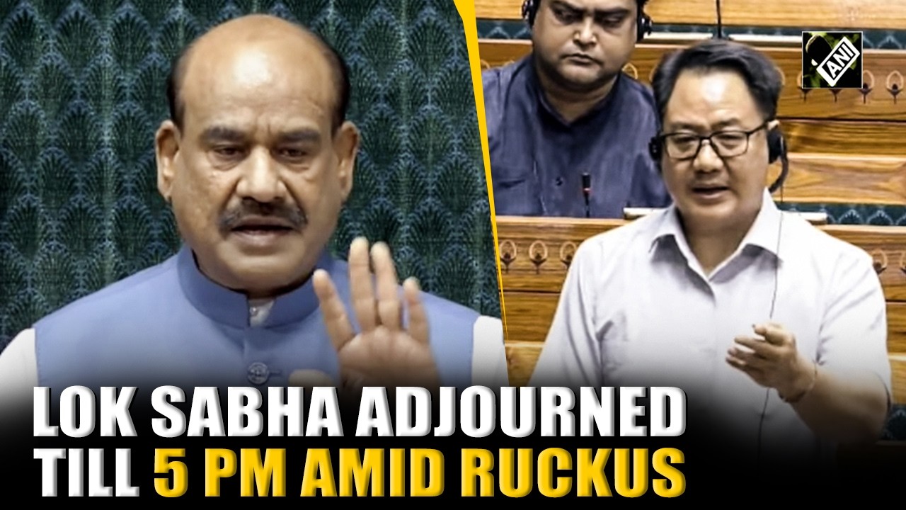 Lok Sabha adjourned till 5 PM today; House to debate on Anti-Paper Leak Bill later