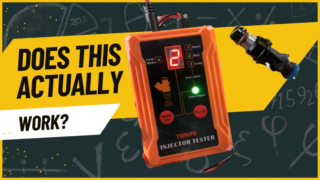 Fuel Injector Test & Clean without expensive tools! THIKPO Universal DIY Tool Kit unboxing review.