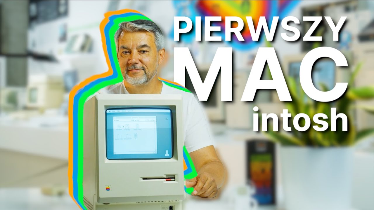 Pierwszy MACINTOSH i jego historia. (128k)