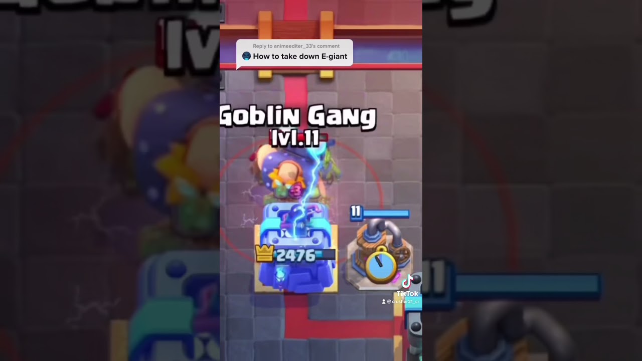 Electro giant is easy to defend