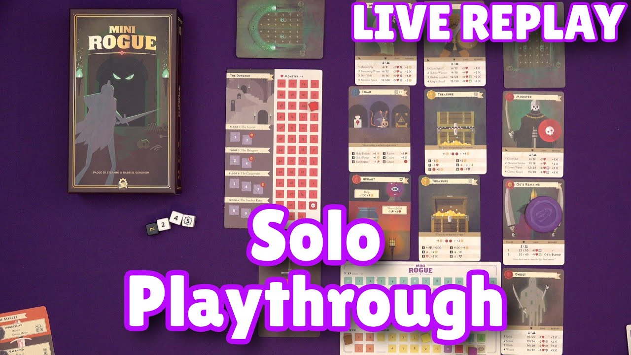 Mini Rogue - Solo Playthrough