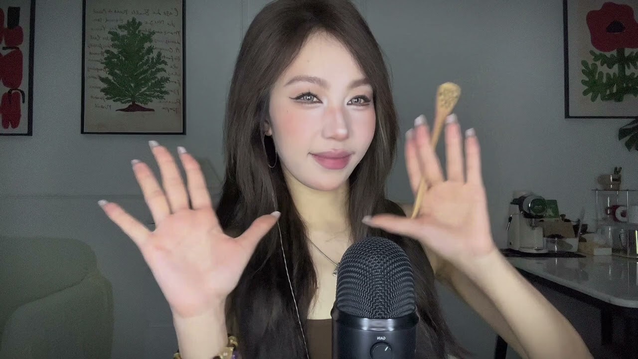 ASMR｜抓头皮+蜂蜜勺（口腔音） 由我们尊贵滴业主@✞ʚ糯糯糯糯糯糯顿ɞ✟ 定制～ #asmr助眠视频 #asmr #助眠 #解压视频 #口腔音