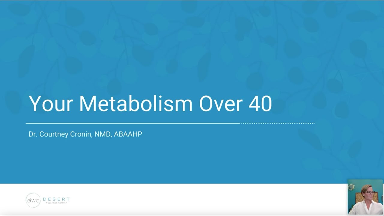 Unlocking Your Metabolism at 40 and Beyond