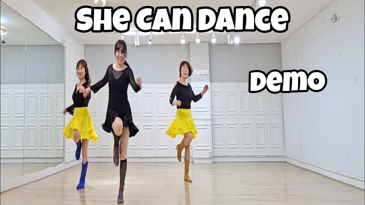 She Can Dance - Line Dance | Easy Intermediate | Joshua Talbot